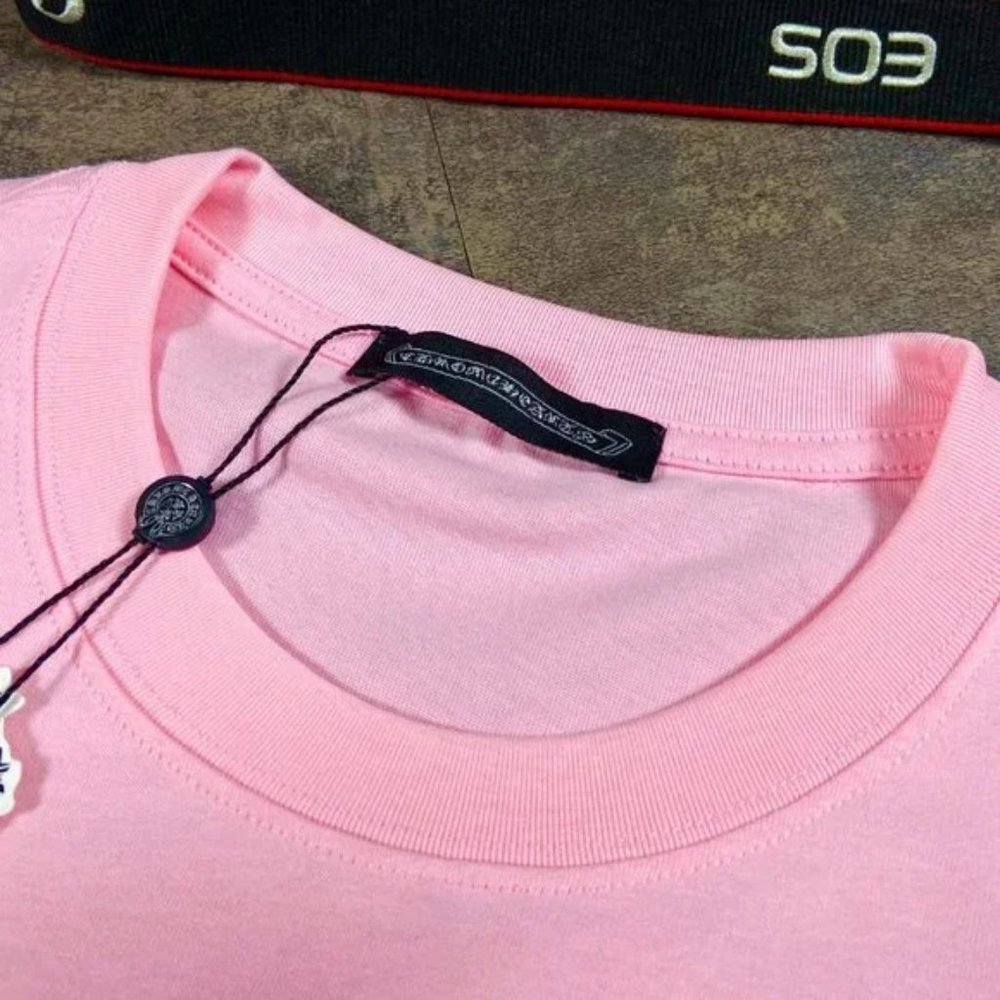 Pink Chrome Hearts T-shirt - Picture 5 of 5